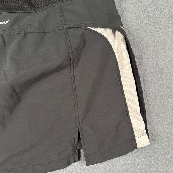Pearl Izumi Womens L Black Pull On Athletic Skirt with Liner Hidden Pockets - Picture 12 of 14